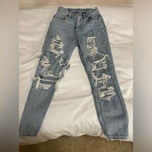Distressed Jeans